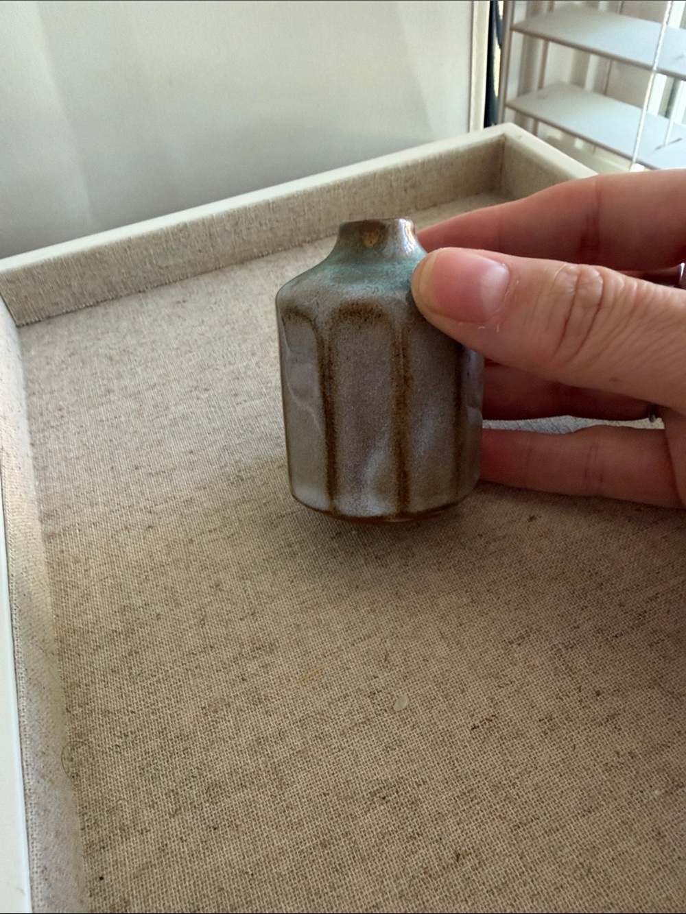Miniature vintage Vandoor Imports bud vase